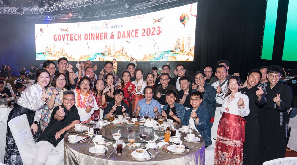 GovTech team from Dinner and Dance 2023